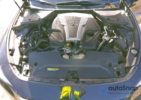 2017 Infiniti Q60 3.0T Red Sport 400 из США, поврежденный, VIN JN1FV7EL2HM701170